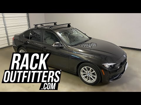 Thule WingBar EVO Roof Rack For BMW 3 Series Sedan 2006 to 2018