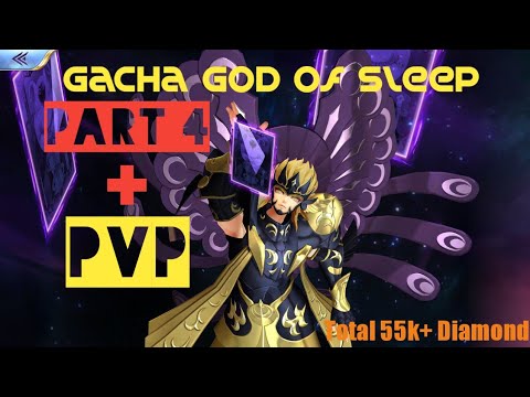 Gacha God of Sleep Hypnos part 4!! + PvP - Saint Seiya Awakening
