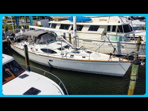 The Most PERFECT Monohull To SAIL THE WORLD? [Full Tour] Learning the Lines