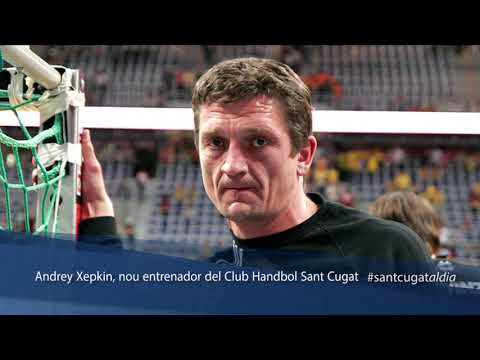 Andrey Xepkin, nou entrenador del Club Handbol Sant Cugat