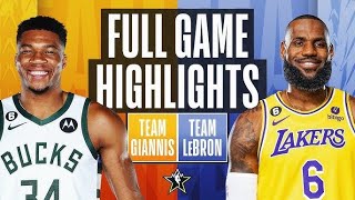 #TEAMGIANNIS vs #TEAMLEBRON | FULL GAME HIGHLIGHTS | 2023 #NBAALLSTAR on NBA 2K23 MOBILE