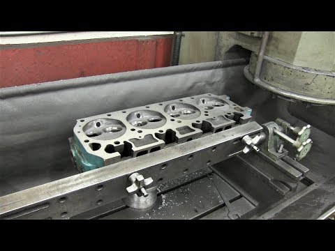 Mopar 440 Engine Build Part 10 - Resurfacing Cylinder Heads