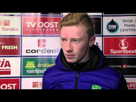 Tim Peleman RC Mechelen na 4 0 verlies op Sint Niklaas