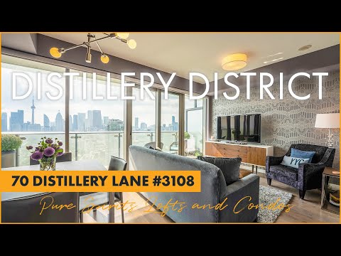 70 Distillery Lane 3108 (Clear Spirit Condos): CN Tower Views in the Distillery District!