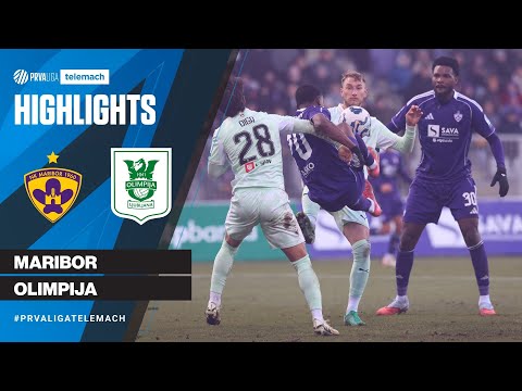 Maribor 1-1 Olimpija | 16. krog 2025/26 #PrvaLigaTelemach