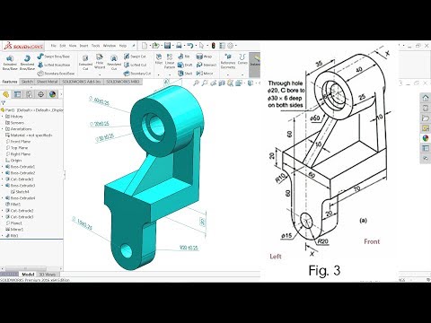 SolidWorks Tutorial for Beginners Exercise 4