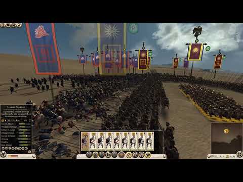 Macedonia phalanx vs Bactrian swords total war rome 2