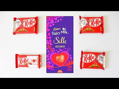 New Dairy Milk Silk Heart PoP ,KitKat Valentine's Day Special