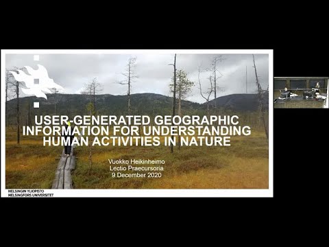 Lectio Praecursoria in the PhD thesis defence of MSc Vuokko Heikinheimo, 9 DEC 2020