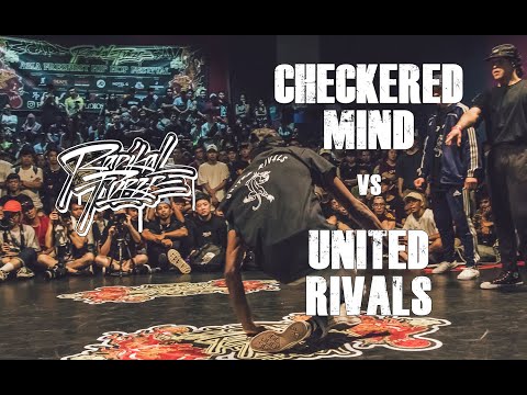 RADIKAL FORZE 2019 | TOP 16 BBOY 4vs4 | CHECKERED MINDS vs UNITED RIVALS