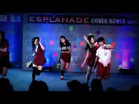 "The Zealot" cover "Electric Shock+Rum Pum Pum Pum" f(x) @ audition "Esplanade Cover Dance Contest"