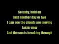 Tobymac - Hold On (Lyrics)