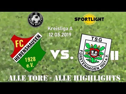 FC Hebenshausen - TSG Fürstenhagen II  alle Tore & Highlights 2018/19