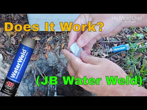 Does It Work? JB Water Weld To Fix Irrigation Pipe