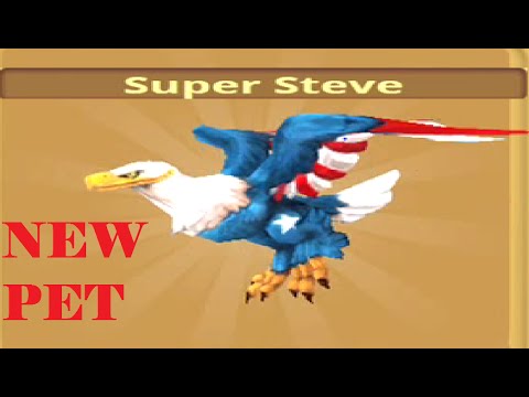 *NEW PET* Super Steve +10% BOOST REFILL - Hungry Shark World