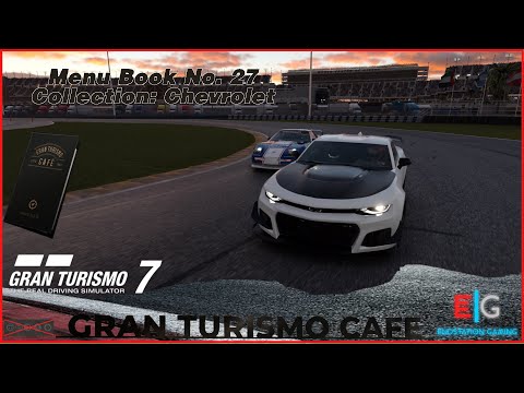Gran Turismo 7 - GT Cafe - Menu 27  - Collection: Chevrolet -  PS5 - No Assistants