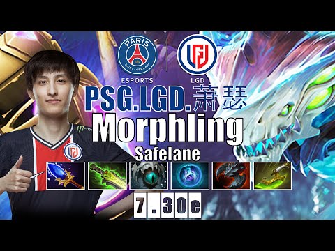 Morphling Safelane | PSG.LGD.Ame | HOW TO COMEBACK AFTER BAD EARLY GAME | 7.30e Gameplay Highlights
