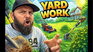 🔴 Yard Work | Brush clean up LIVE
