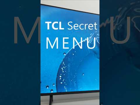 Secret settings on 2025 TCL Google TVs