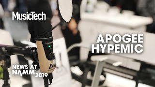 Video thumbnail for Podcasting mic with no processing required: Apogee HypeMic #NAMM2019 by MusicTech