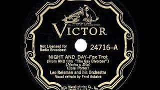 1933 HITS ARCHIVE: Night And Day - Leo Reisman (Fred Astaire, vocal)