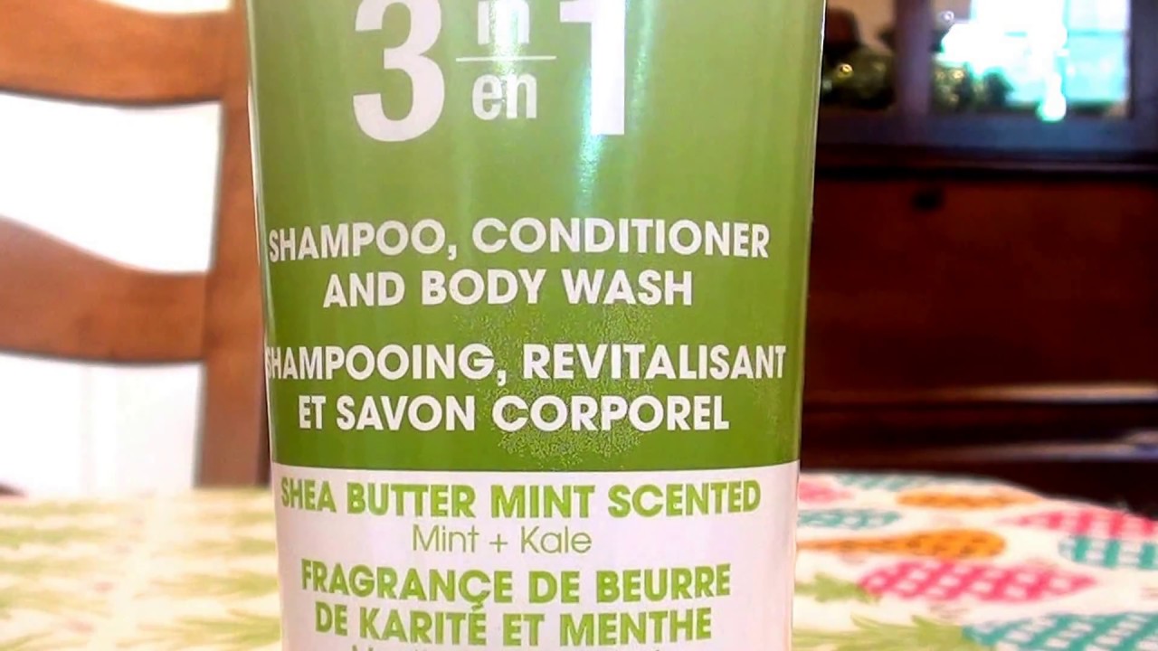 Nature's Gate 3-IN-1 Shampoo Conditioner and Body Wash Shea Butter Mint