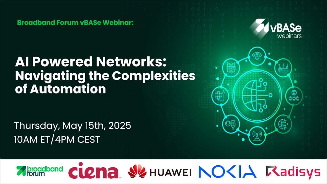 AI Powered Networks - A Brief Introduction