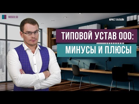 Типовой устав ООО: плюсы и минусы