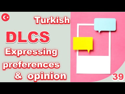 Turkish Daily Life Common Sentences #39 | Preferences & Opinions in 10 minutes