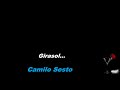 Camilo Sesto Girasol LETRA