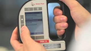 DMA 35 Portable Density Meter: Features DMA 35 Portable Density Meter: Features
