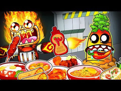 Delicious Fire Haven Epic Wubbox vs Dipster Spicy | My Singing Monsters