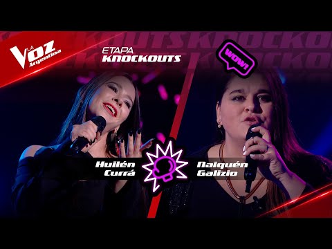 Knockout #TeamSoledad - Huilén Currá vs. Naiquén Galizio - La Voz Argentina 2022