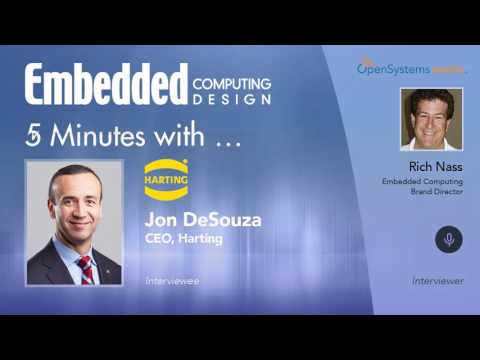 Five Minutes With? Jon DeSouza, CEO, Harting