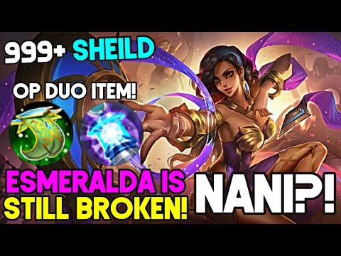 UNKILLABLE ESMERALDA + KILLING MACHINE - QUEEN OF ALL MAGES! | MOBILE LEGENDS