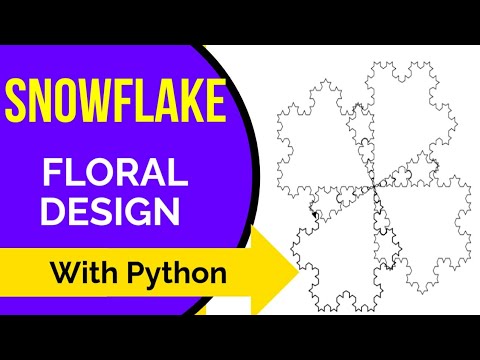 Create Snowflake ❄️ With Python 3 Turtle Python Pythontutorial Turtle Pythonturtle