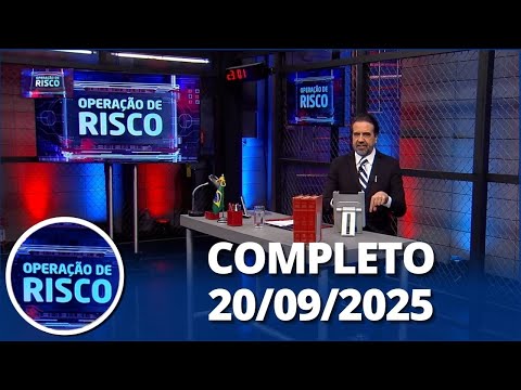 Operação de Risco: Traficante foge pela mata, bomba contra corintianos e mais 20/09/2025 | Completo