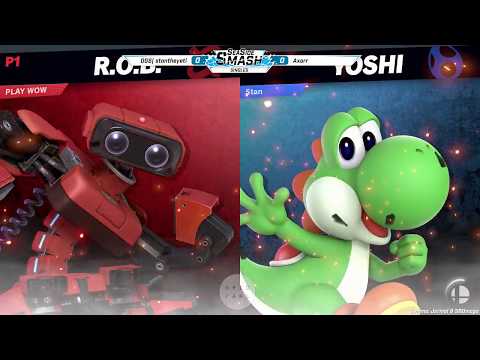 SeaSideSmash #4: Axorr (ROB) vs OGS | StanTheYeti (Yoshi) – WR2 Smash Ultimate