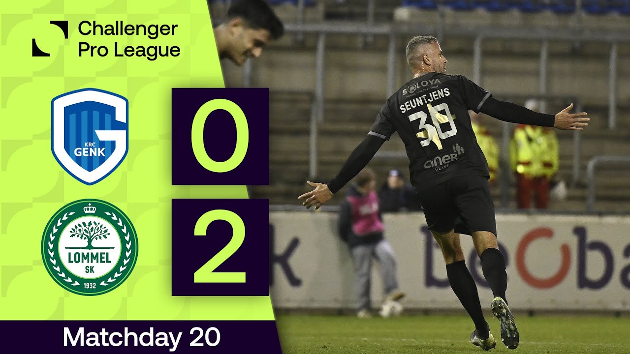 Jong KRC Genk U23 vs Lommel SK Highlights