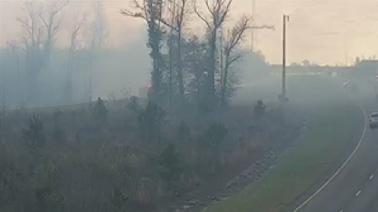 Several homes threatened by wildfire in Jackson County