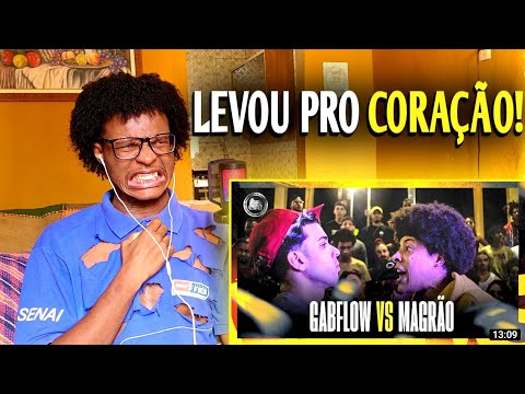 (Nível ABSURDO! 🔥) MAGRÃO (SP) X GABFLOW | React [BATALHA DO COLISEU]
