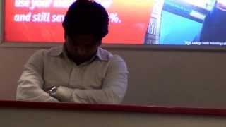 preview picture of video 'Airtel employee caught sleeping at job - Delhi Airport :)'