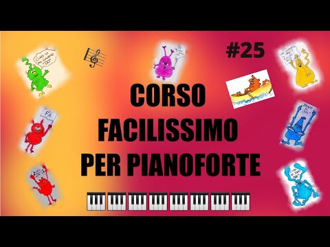 LEZIONI DI PIANOFORTE - CORSO FACILISSIMO PER BAMBINI #25 - Il suonatore di Banjo