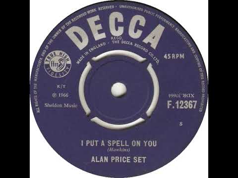 UK New Entry 1966 (94) Alan Price Set - I Put A Spell On You