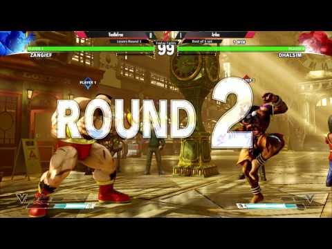 Red Line SFV Week 10 - Arilou (Dhalsim) Vs. VanillaFree (Zangief)