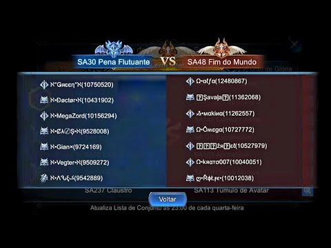 Goddess: Primal Chaos - Guerra Inter-Servidor | SA 30 vs SA 48 | [1080p-60 fps]