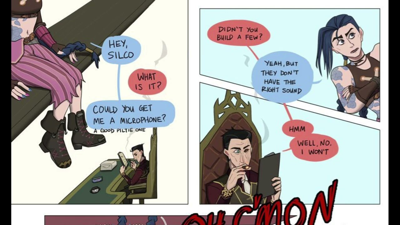 Arcane Comic Dub #2 (feat my friend!)