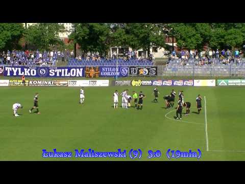 Liga:Bramki z meczu Stilon Gorzów - Polonia Stal Świdnica 3:0 [24.05.2015]
