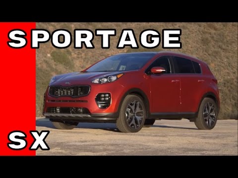 2017 Kia Sportage SX Drive and Interior