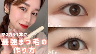 神マスカラで下がることを知らない最強まつ毛の作り方👀